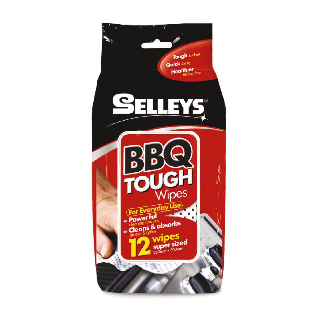 Selleys BBQ Tough Wipes 12s