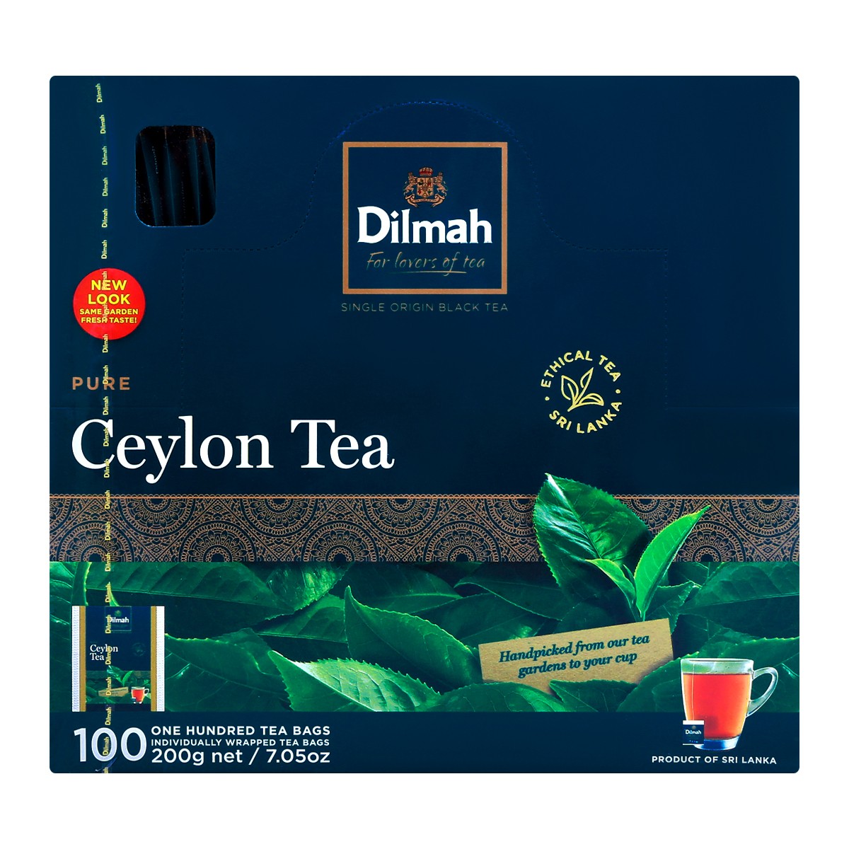 ดิลมา Dilmah Premium Ceylon Tea 100 Tea Bag Net
