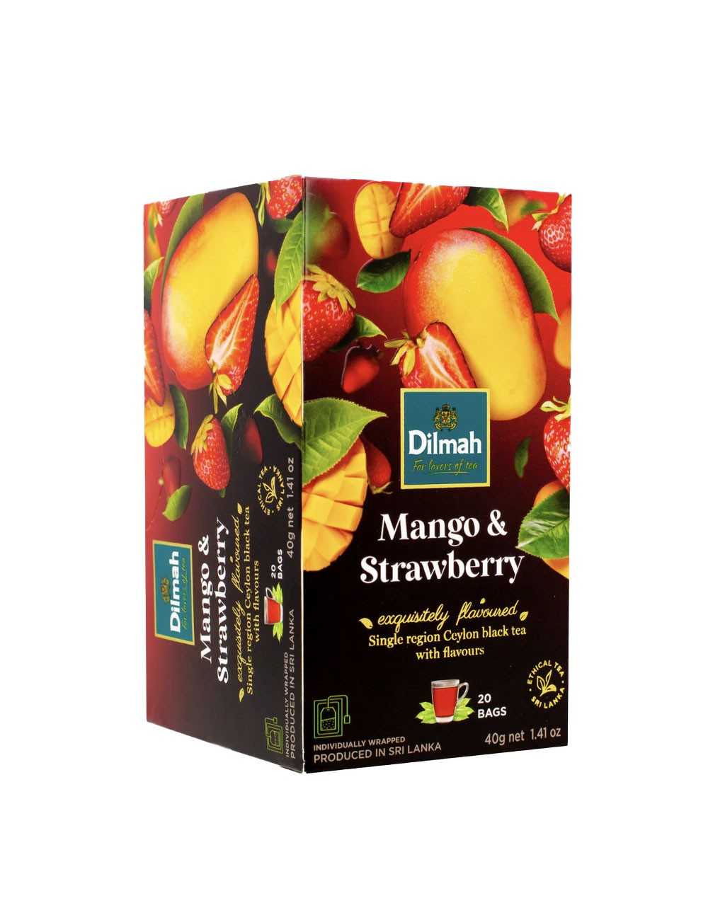 Dilmah Black Tea - Mango And Strawberry