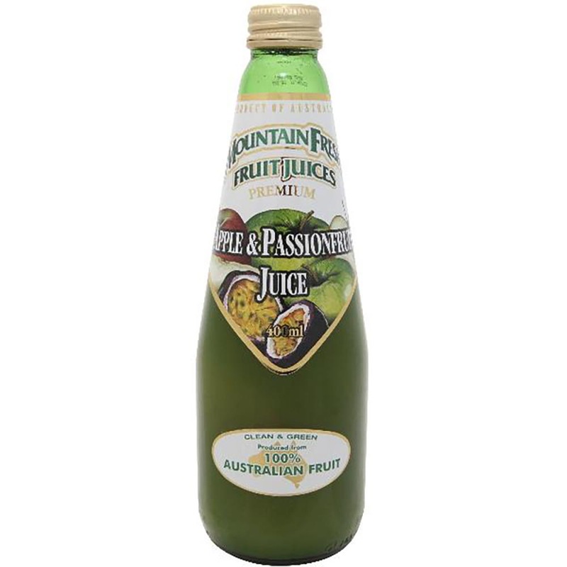 Mountain Fresh 400ml Juice Apple & Passionfruit