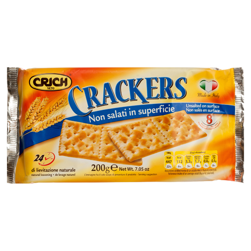 Concord Import Crich Crackers Unsalted 7.05 Oz