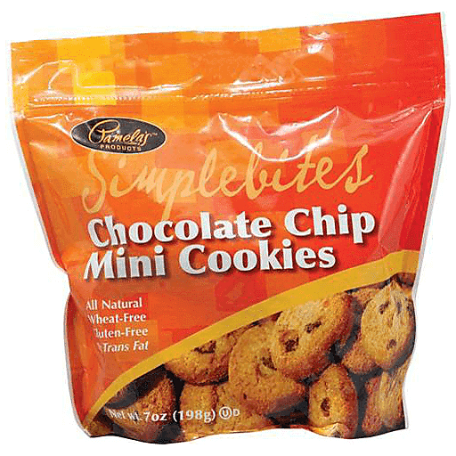 Pamela's Simple Bites Cookies, Mini, Chocolate Chip