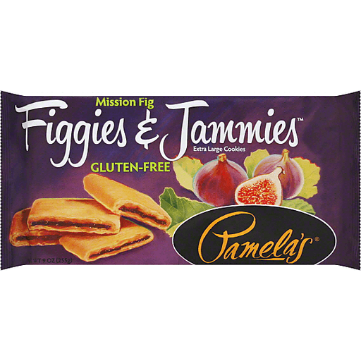 Pamela's Products - Figgies And Jammies Extra Large Cookies Mission Fig - 9 Oz