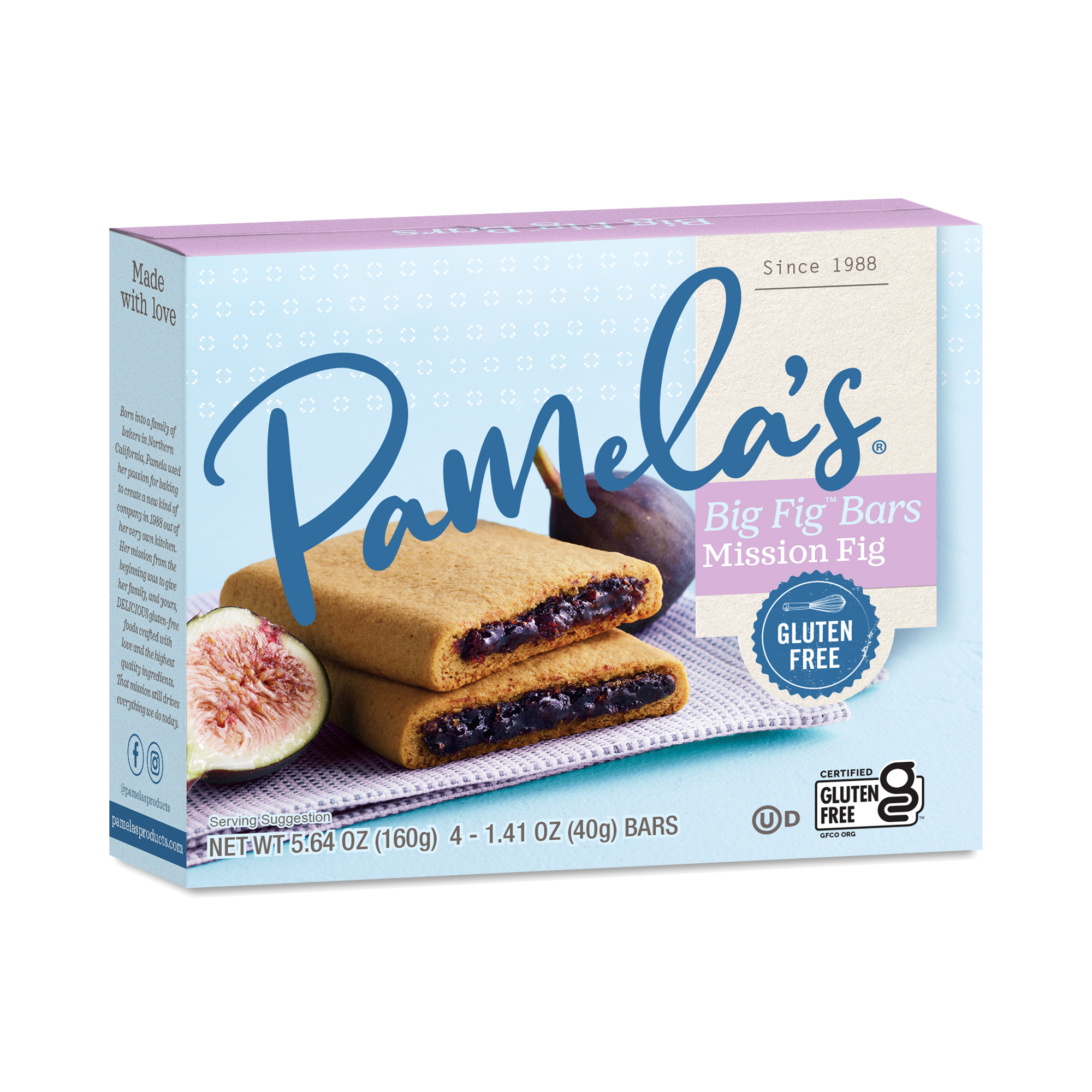 Pamela's Fig Bars, Mission