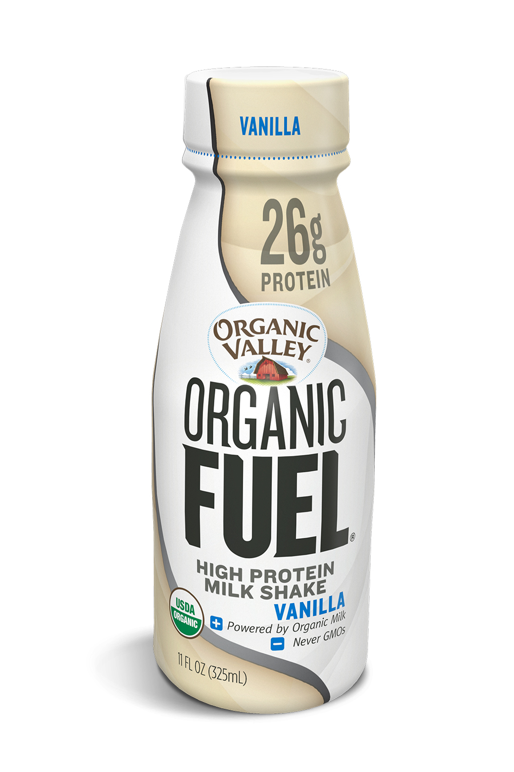 Organic Valley Fuel Milk Shake, High Protein, Vanilla