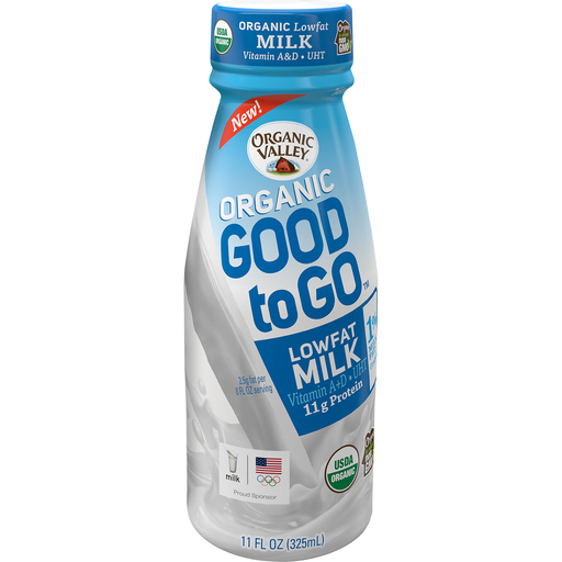 Organic Valley Good To Go, Low Fat Milk
