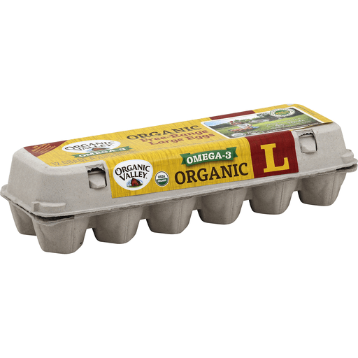 Organic Valley Grade A Brown Eggs Large