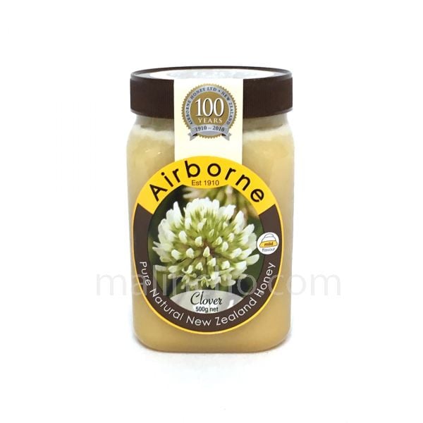 Airborne Creamed Clover Honey 500g