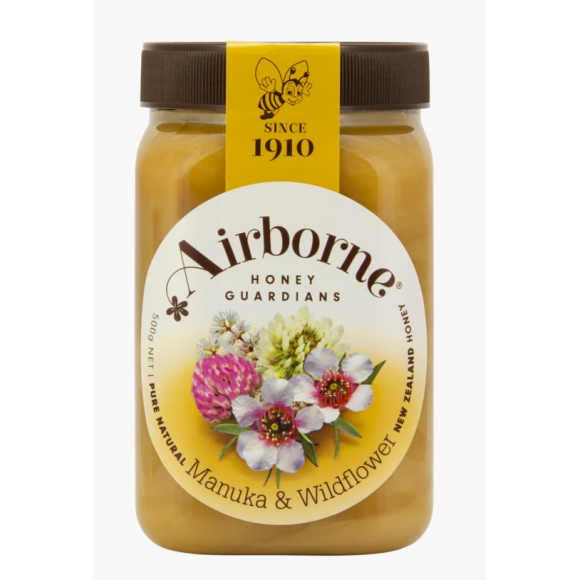 Manuka And Wildflower Honey Airborne 500g