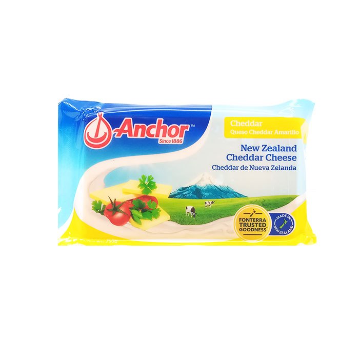 brands Anchor Cheddar Cheese 250g