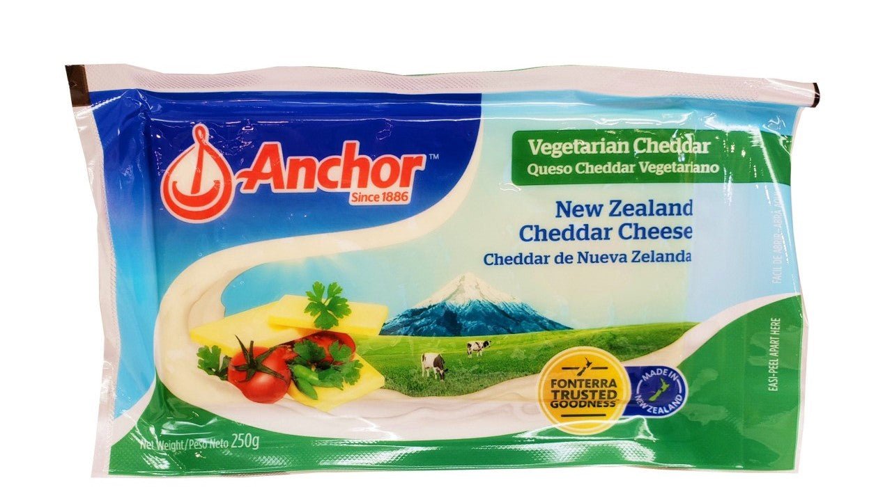 brands Anchor Cheddar Cheese Vegetarian 250g