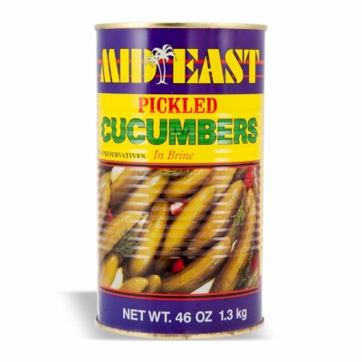 Pickled Cucumber In Brine Metal Can 1.3kg (Mid East)