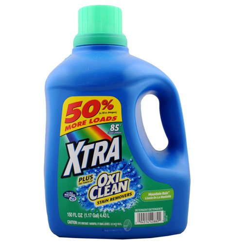 Xtra Mountain Rain Oxi Laundry Detergent- 150oz