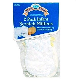 Baby King 2Pk Scratch Mittens