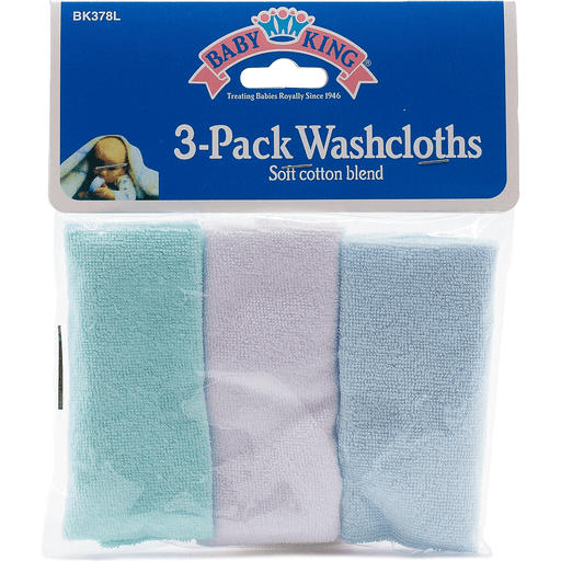 Baby King Washcloths