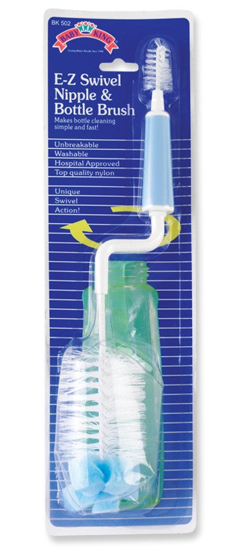 Baby King Swivel Bottle Nipple Brush