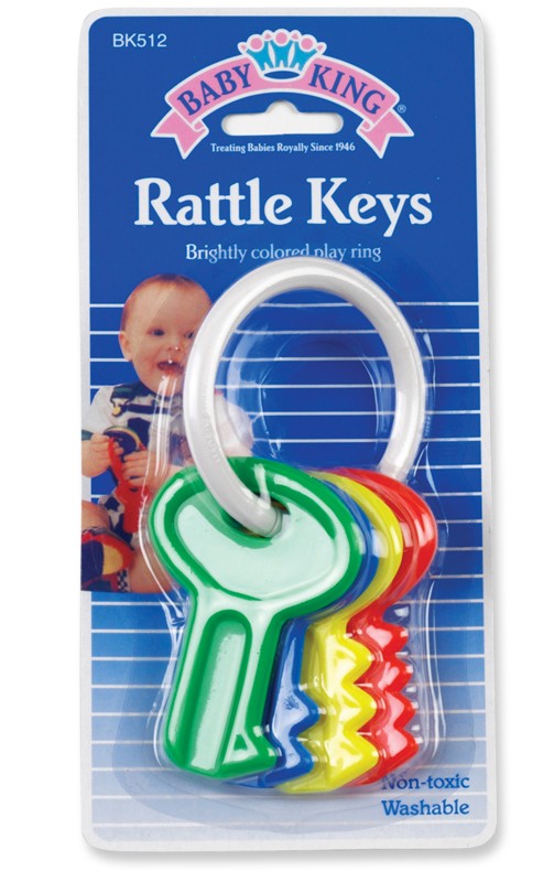 Baby King Rattle Keys