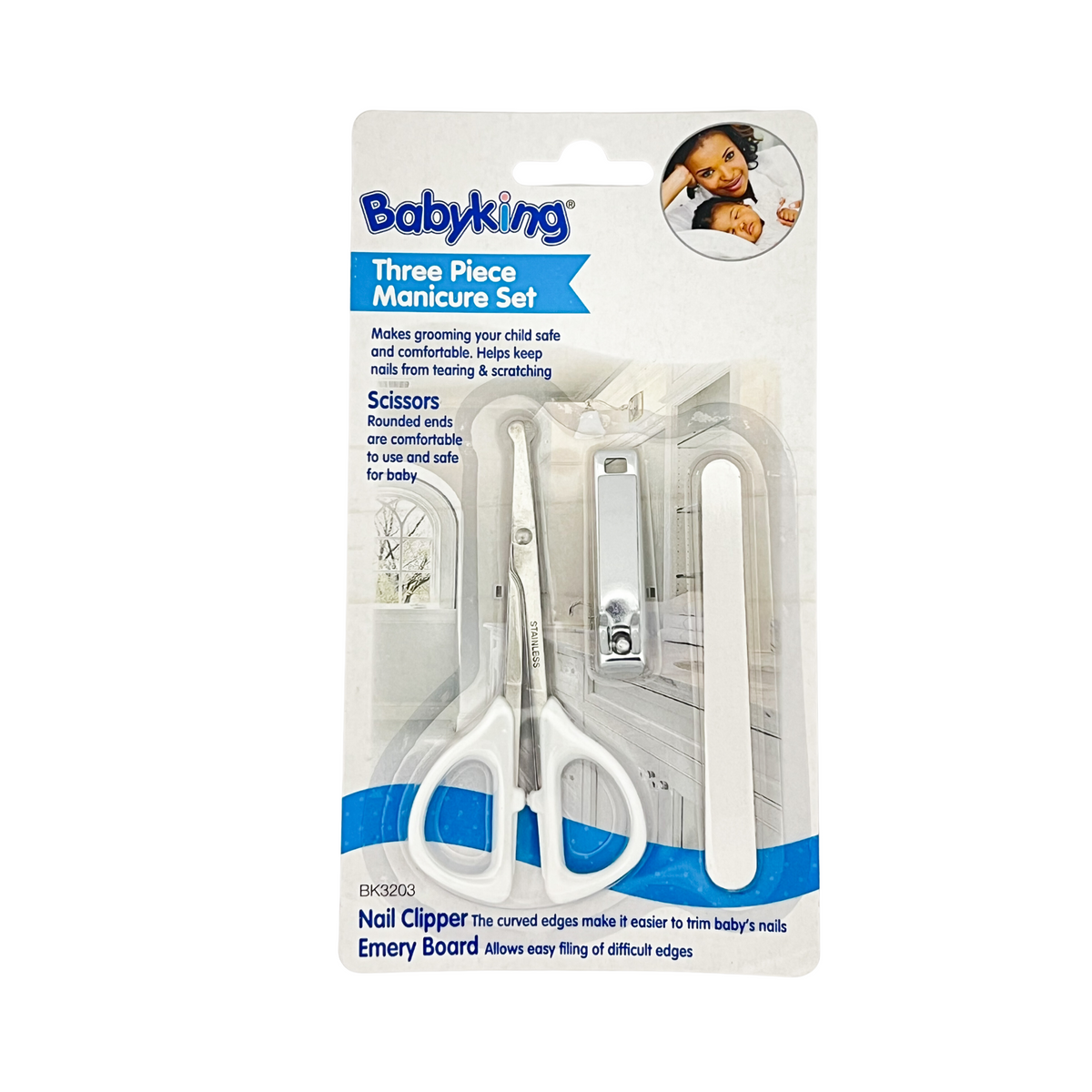 Baby King Three Piece Manicure Set