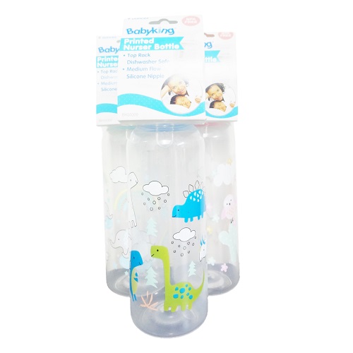 Baby King Prntd Nurser Bottle