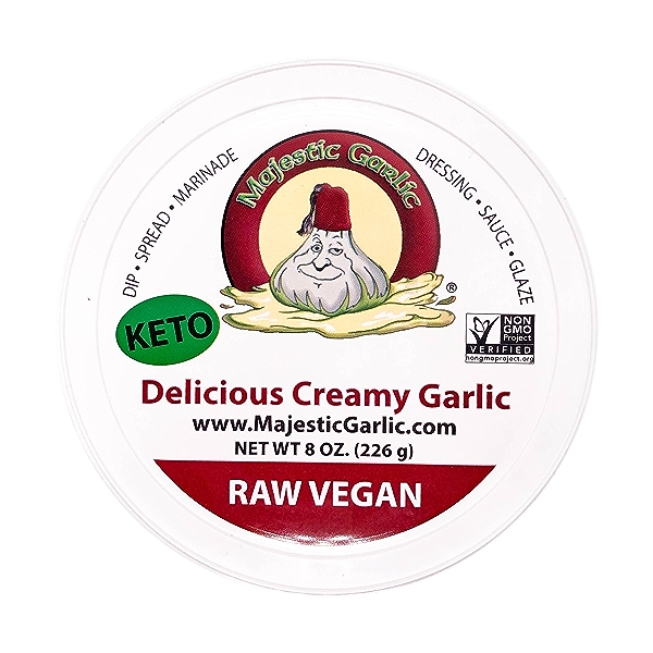 Majestic Garlic Delicious Creamy Spread, 8 Oz