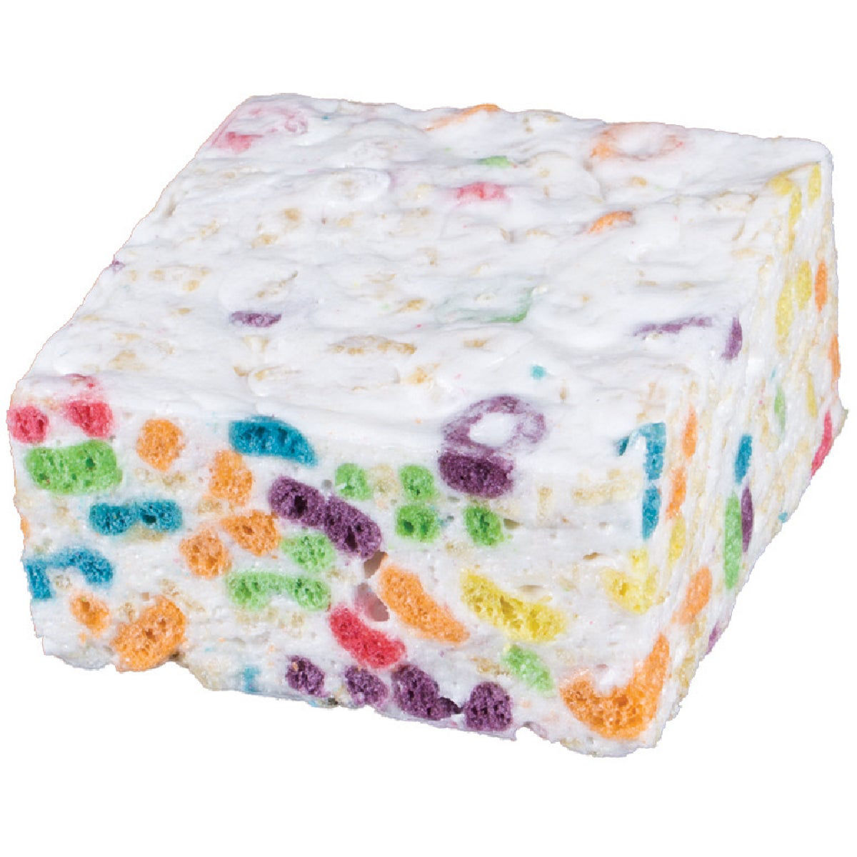 The Crispery CrispyCakes Marshmallow Rice Treats - Fruity Ringlets