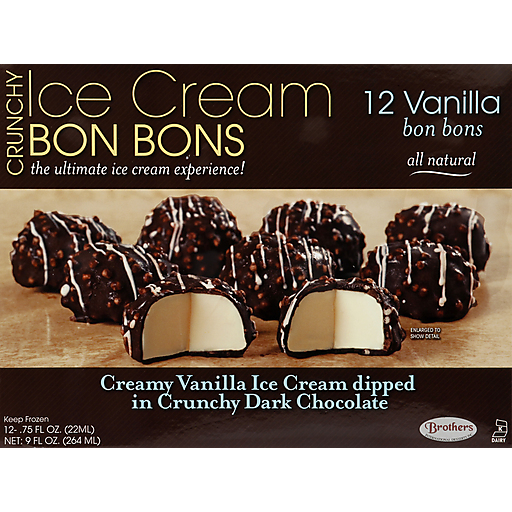 Brothers Ice Cream, Vanilla Bon Bons