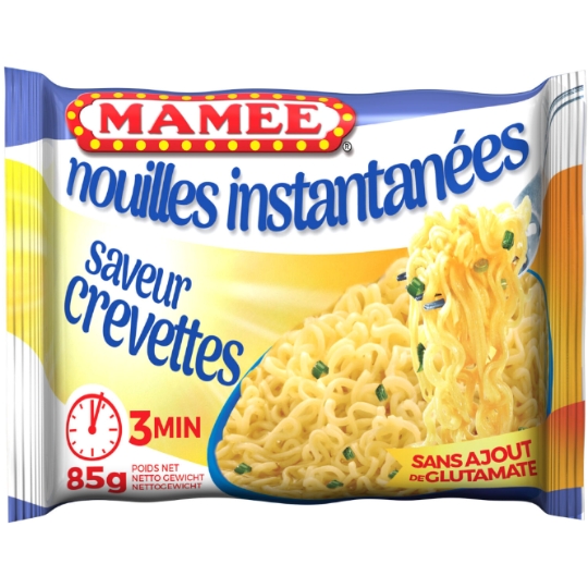 La memee,Memee Nouilles Instantanées Saveur Crevettes