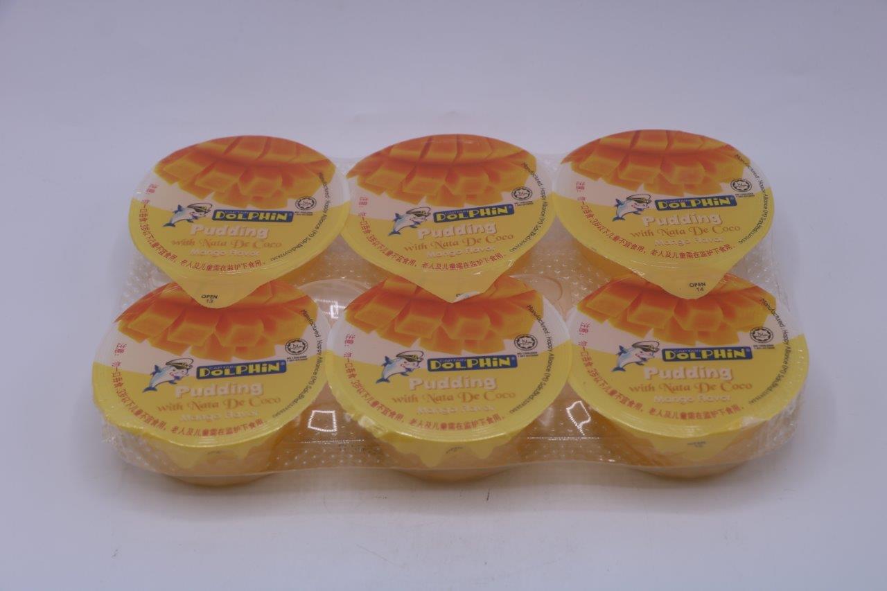 Captain Dolphin Pudding Mango 16x6’sx85g Pack