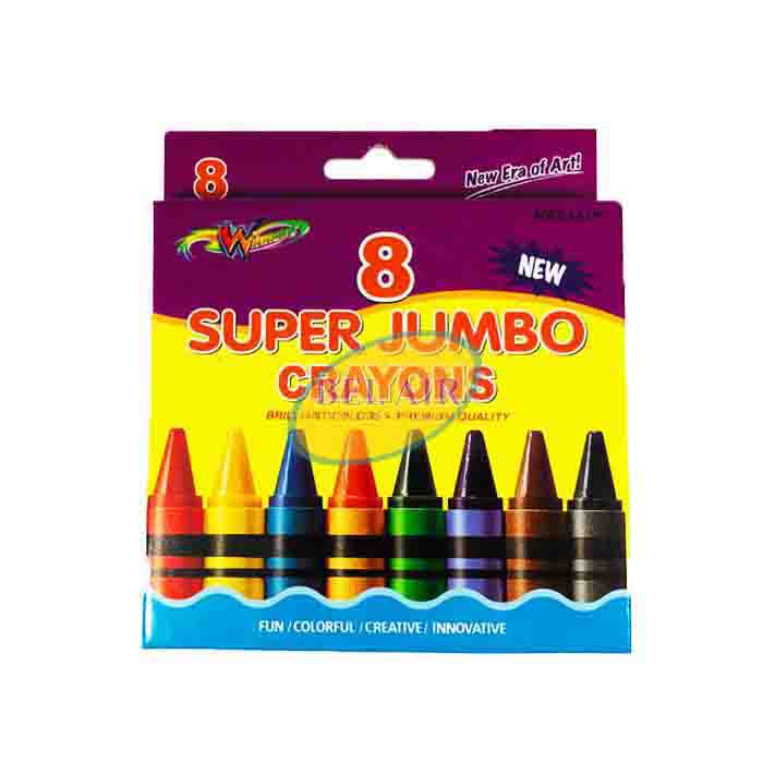 brands John Dickinson Winners 8 Pack Super Jumbo Crayons