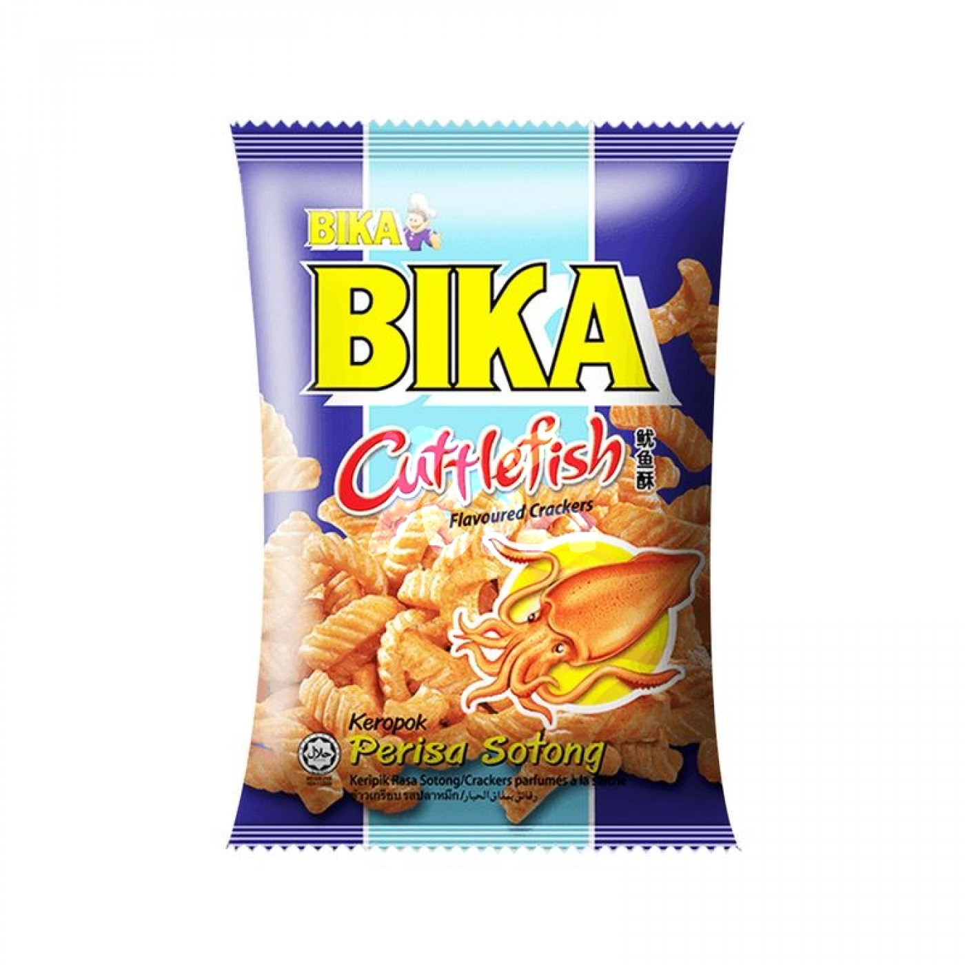 Bika 鱿鱼酥/Cuttlefish Crackers 70G