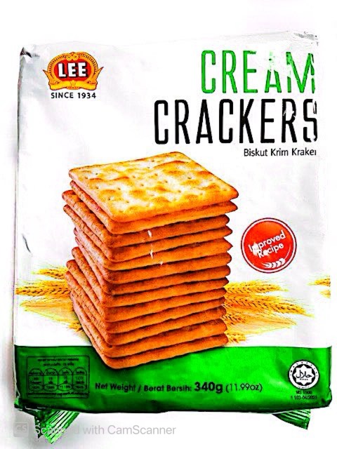 LEE Crackers, Cream 340 G