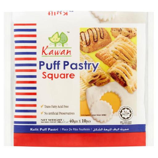 Kawan Puff Pastry Square 10Pcs 40g