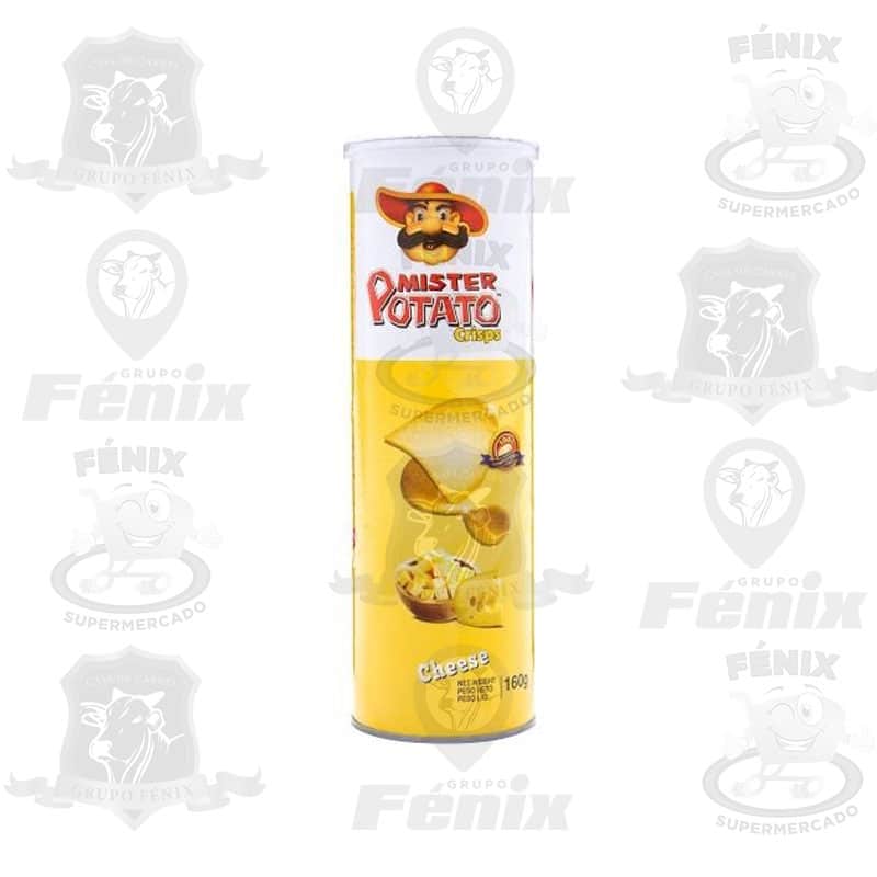 Mister Potato Crisps Honey Cheese Flavour 14x100g Drum