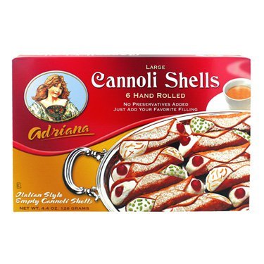 Adriana Large Cannoli Shells