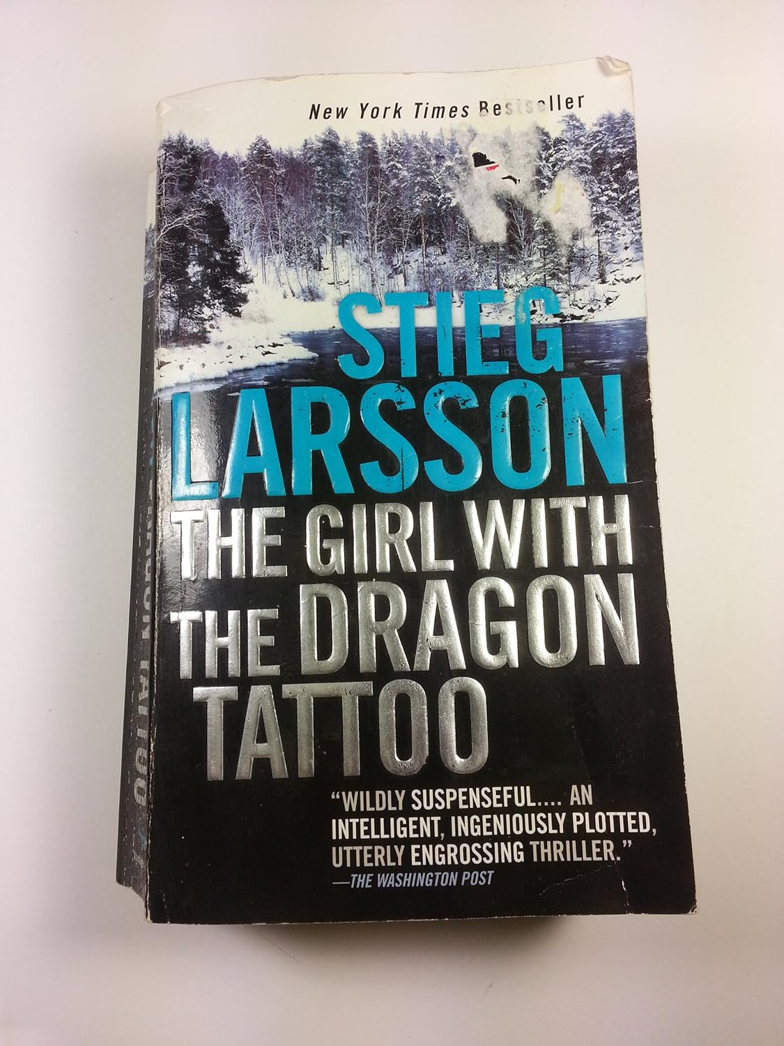 Vintage Books Girl With The Dragon Tattoo Used