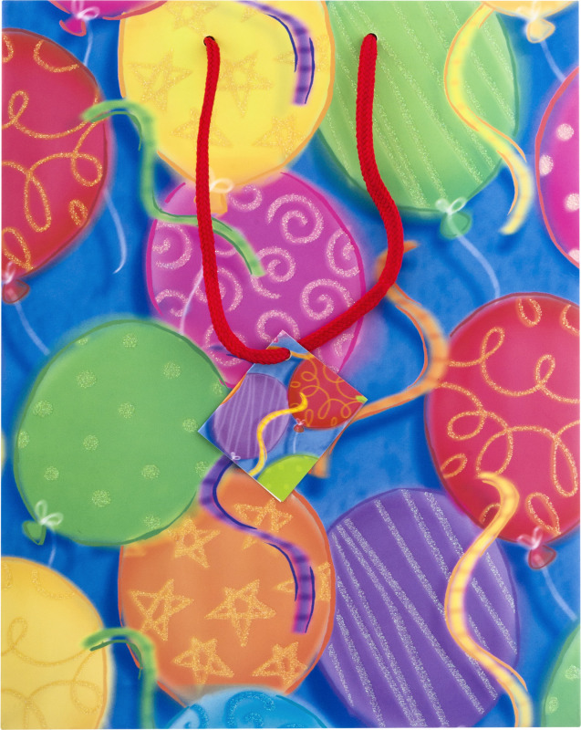 Designer Greetings Gift Bag Glitterwrap