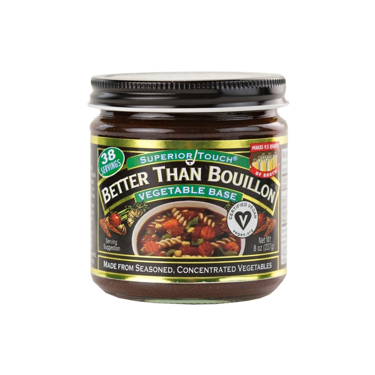 Better Than Bouillon Vegetable Base, Seasoned, Premium 8 Oz