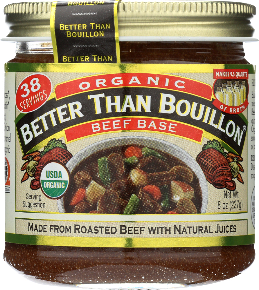 Better Than Bouillon Roasted Beef Base, Organic 8 Oz