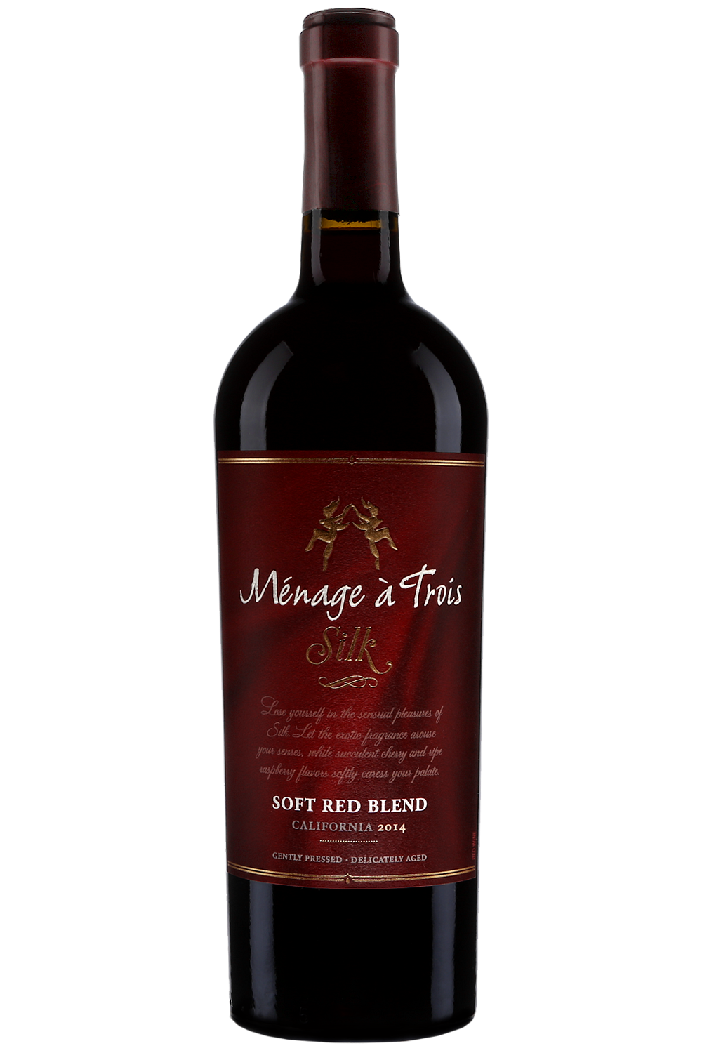 Menage a Trois Silk, Soft Red Blend, California, 2013