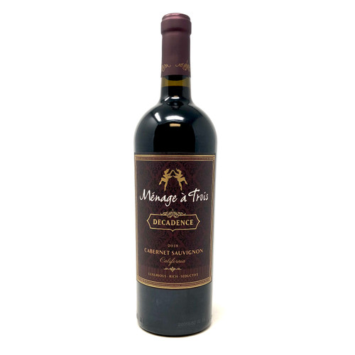 Menage A Trois Cabernet Decadence